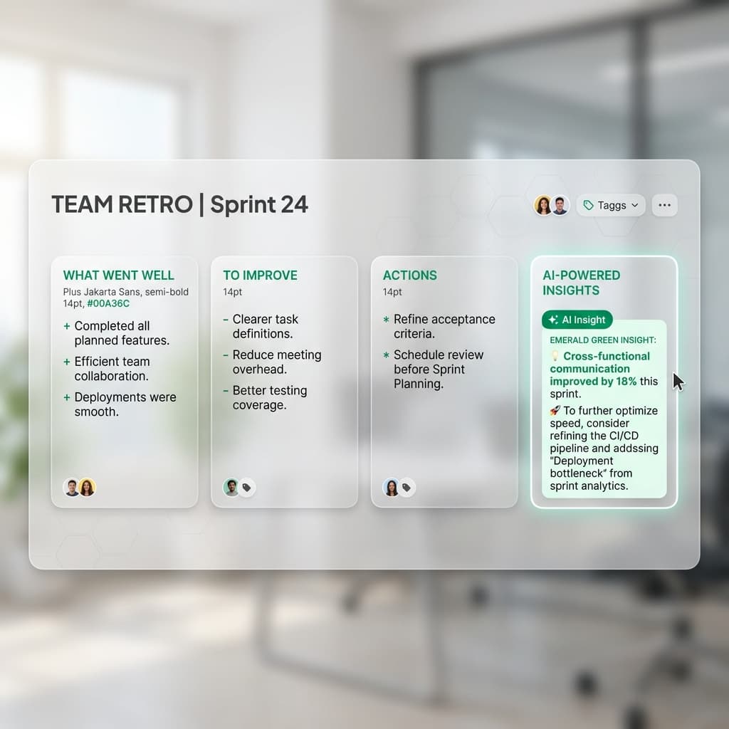 AI Insights and Automated Retro Analysis