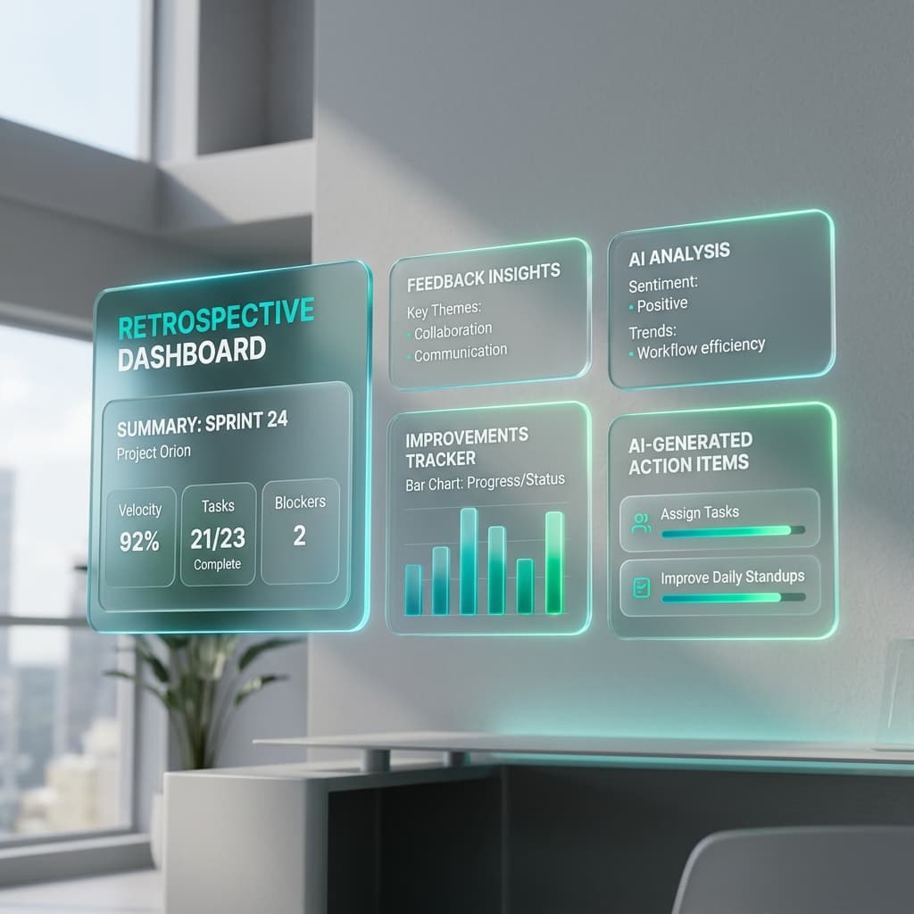 Async Retro AI Dashboard - The future of Team Retro meetings